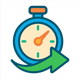 ICON DE COLORES DE MENOR TIEMPO DE CARGA SIN INCLUIR TEXTO Y FONDO TRANSPARENTE-1