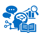 ICONO AZUL SIN FONDO NI TEXTO Responden con informacin basada en tus propios datos-1