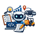 ICONO SIN FONDO DE Cmo Disear un Prompt Efectivo para un Agente de IA en Logstica Empresarial  SIN TEXTO-1