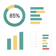 IMAGEN DE TABLEROS DE CUMPLIMIENTO SIN INCLUIR TEXTO Y FONDO BLANCO
