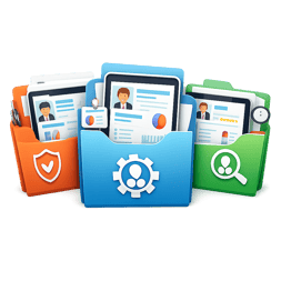 Intelligent HR Documents on Empty Desk