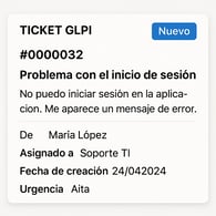 TICKET DE GLPI-1