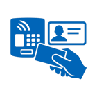 icon azul sin fond ni texto de Control de accesos