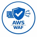 icono azul de AWS WAF  con fondo blanco y un circulo al exterior-1