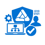 icono azul sin fodno ni texto de Implementacin de Microsoft Entra ID-1