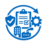 icono azul sin fondo ni texto de continuidad operativa