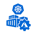 icono azul sin incluir fondo ni texto de Contenedores AKS-3