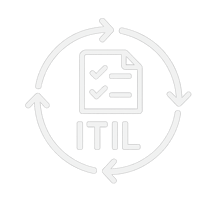 icono blanco de metodologia itil-1