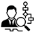 icono color negro sin incluir texto de un analista  de procesos-1