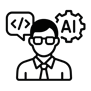 icono de  un  Prompt Engineer Tcnico