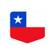icono de bandera de chile sin texto  ni fondo