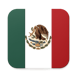icono de la bandera de mexico
