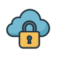 icono de seguridad en la nube sin incluir texto-1