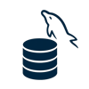 icono sin incluir texto de MySQL