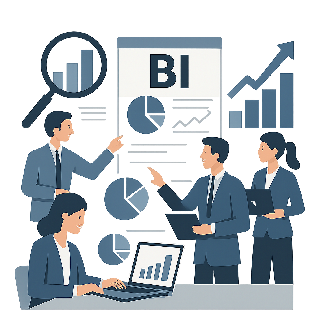 poyectos empresariales de BI sin incluir fondo ni texto