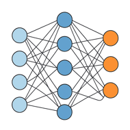 red neuronal en python  sin inncluir fondo ni texto