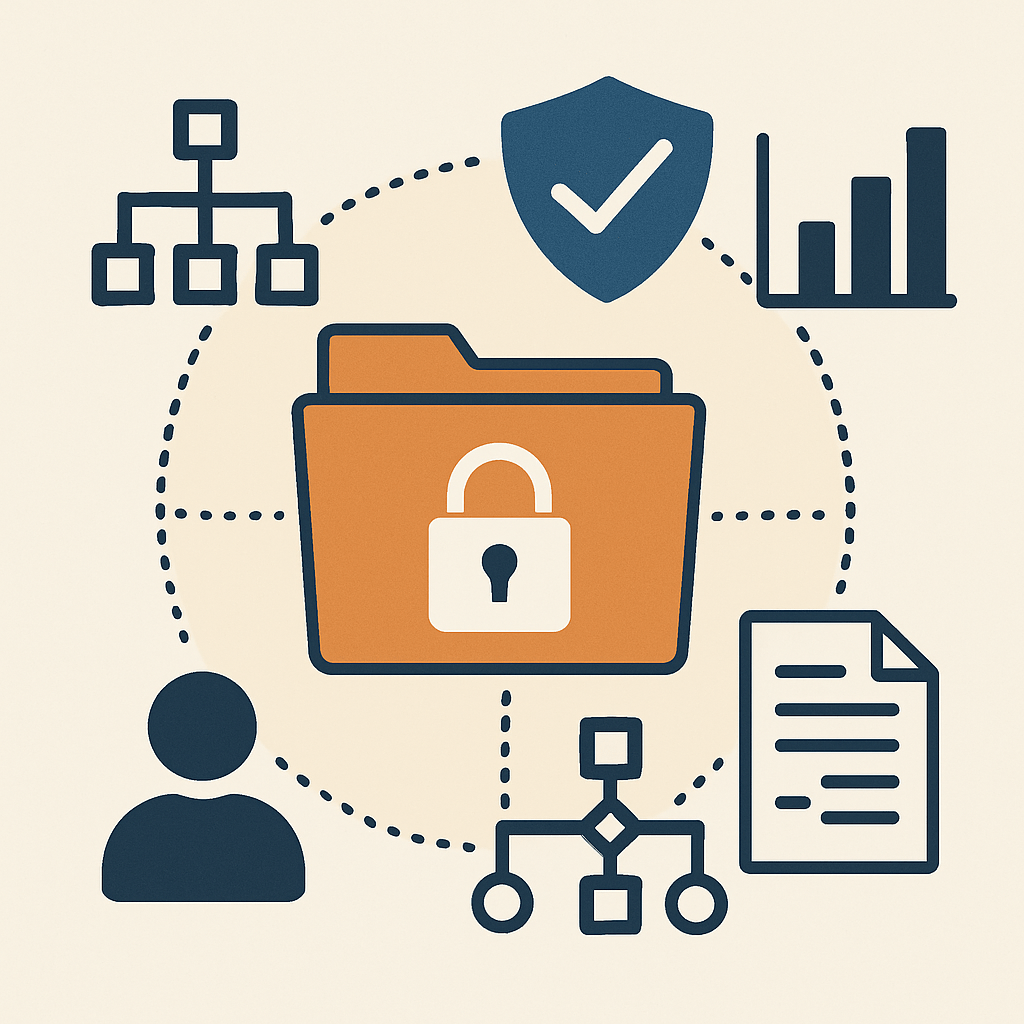 una imagen de gobernanza de la informacion pero sin incluir texto