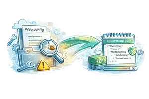 Convertir configuración de Web.config a appsettings.json