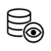 Oracle en base de datos icono sin texto icono negro-1