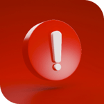 red-warning-alert-risk-danger-sign-icon-symbol-illustration-isolated-red-background-3d-rendering