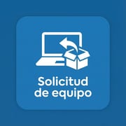 solicitud de equipo