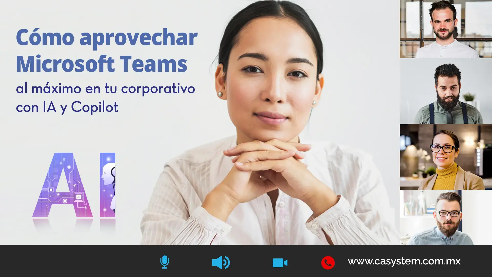 Cómo aprovechar Microsoft Teams al máximo en tu corporativo con IA y Copilot