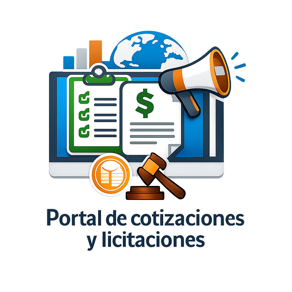 ICONO DE  Portal de cotizaciones y licitaciones SIN FONDO