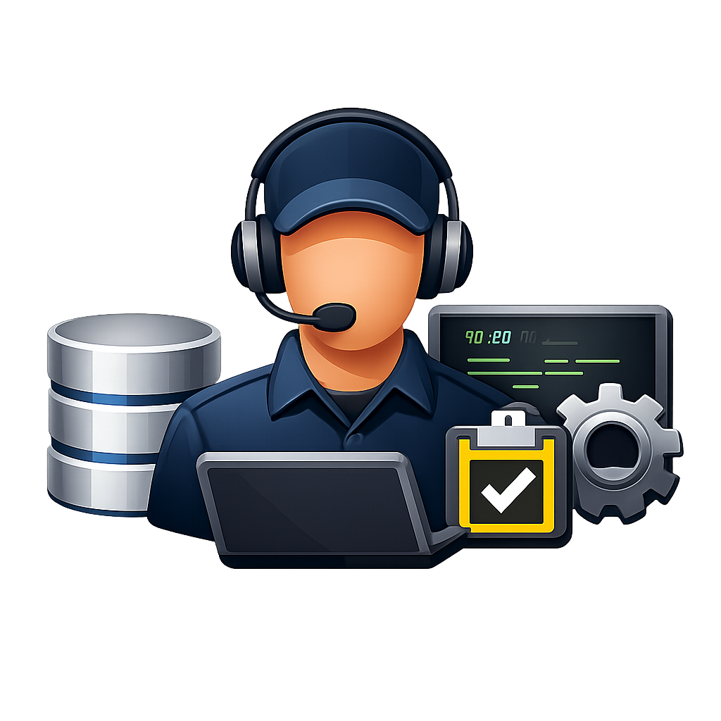 ICONO DE Agente Operativo Consulta bases SQL y ejecuta acciones en sistemas internos SIN FONDO NIT IEXTO