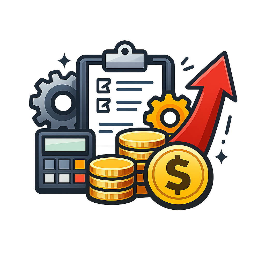 ICONO DE altos costos de implementacin SIN FODNO NI TEXTO
