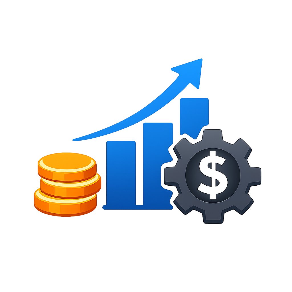 icono con color de Escalar operaciones sin aumentar CAPEX sin incluir fondo ni texto