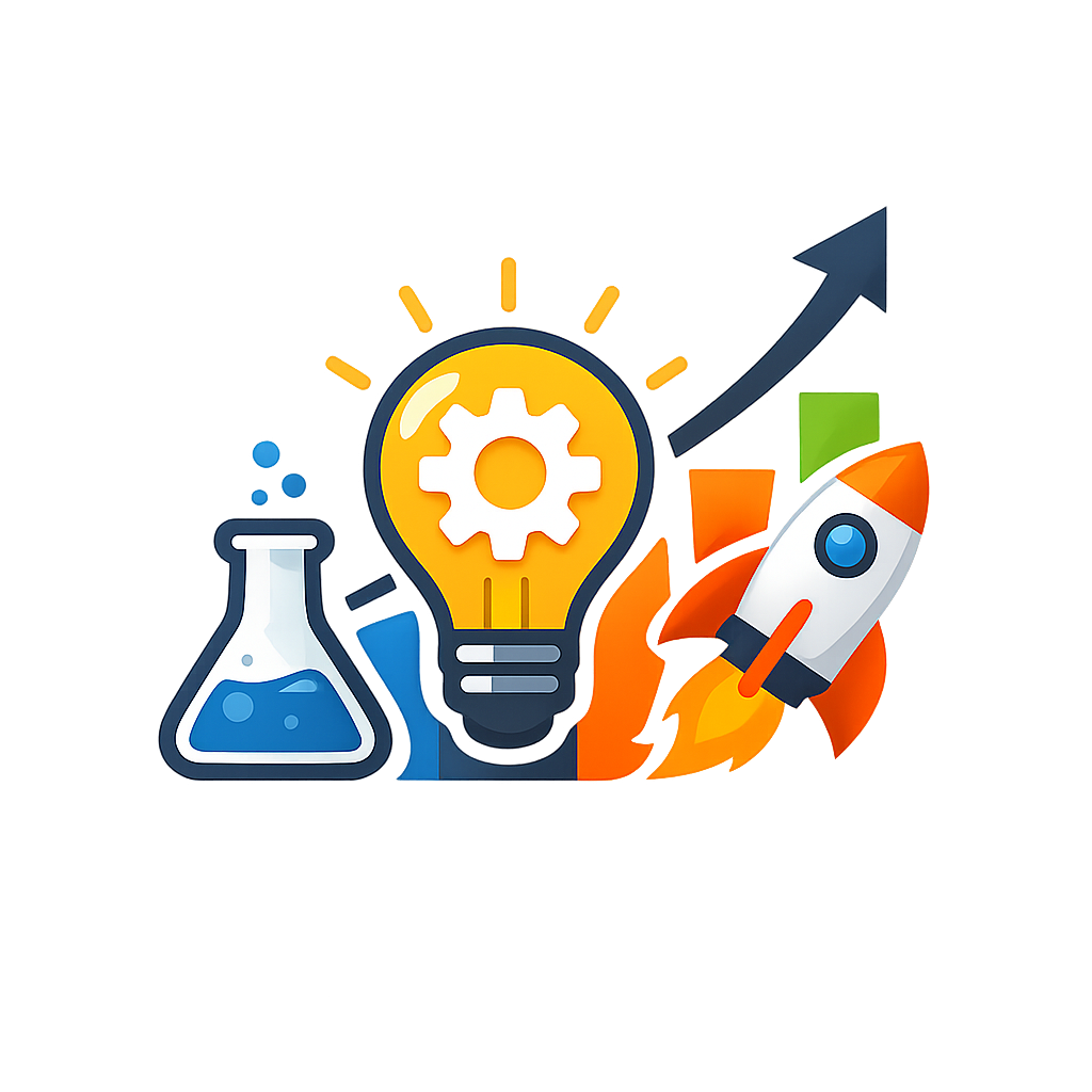 icono sin fondo ni texto de Incremento en capacidad de innovacin