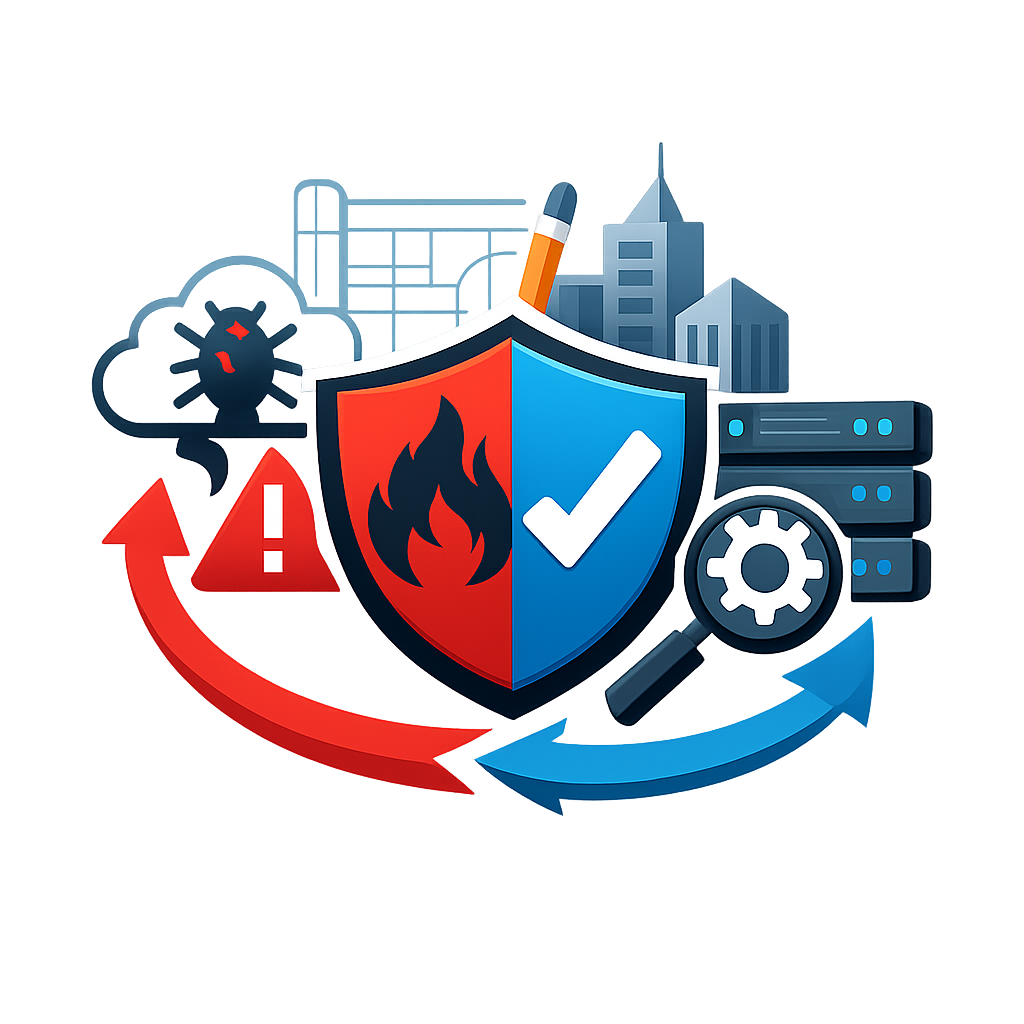 icono sin fondo ni texto de Rediseo de arquitectura tras incidentes de seguridad