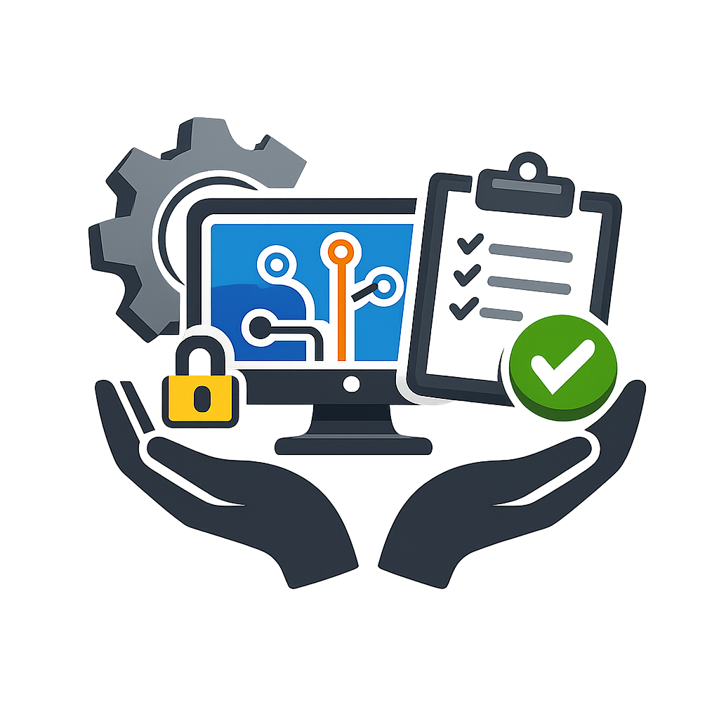 icono sin incluir fondo ni texto de Implementacin tcnica controlada