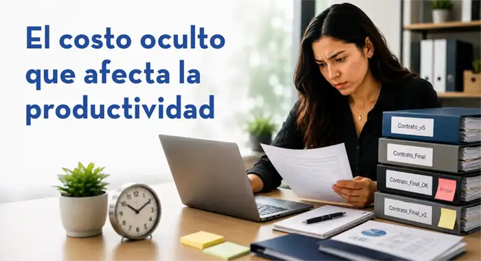 ¿Cuánto tiempo pierde tu empresa buscando documentos?