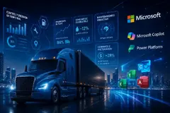 Microsoft Copilot y agentes de inteligencia artificial para logística y transporte