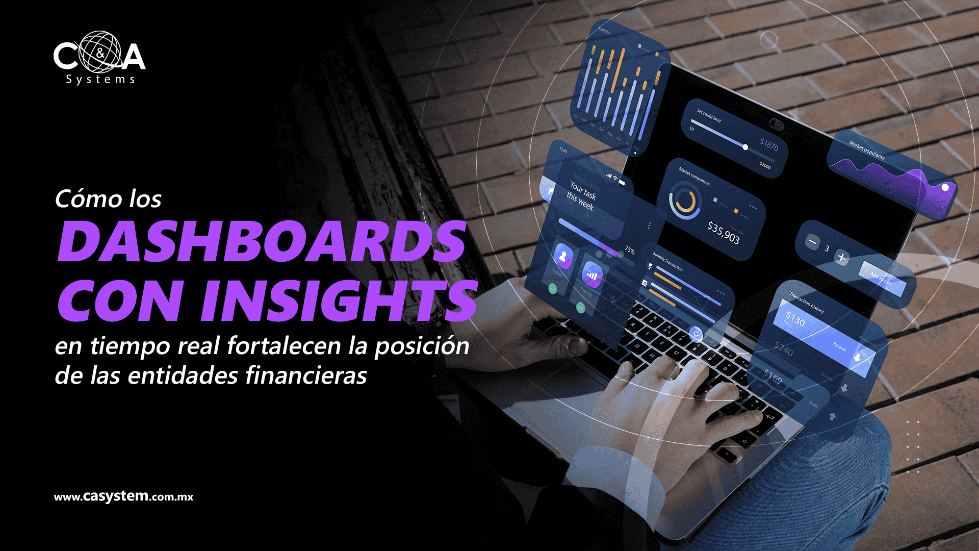 Dashboards con Insights fortalecen la posición entidades financieras