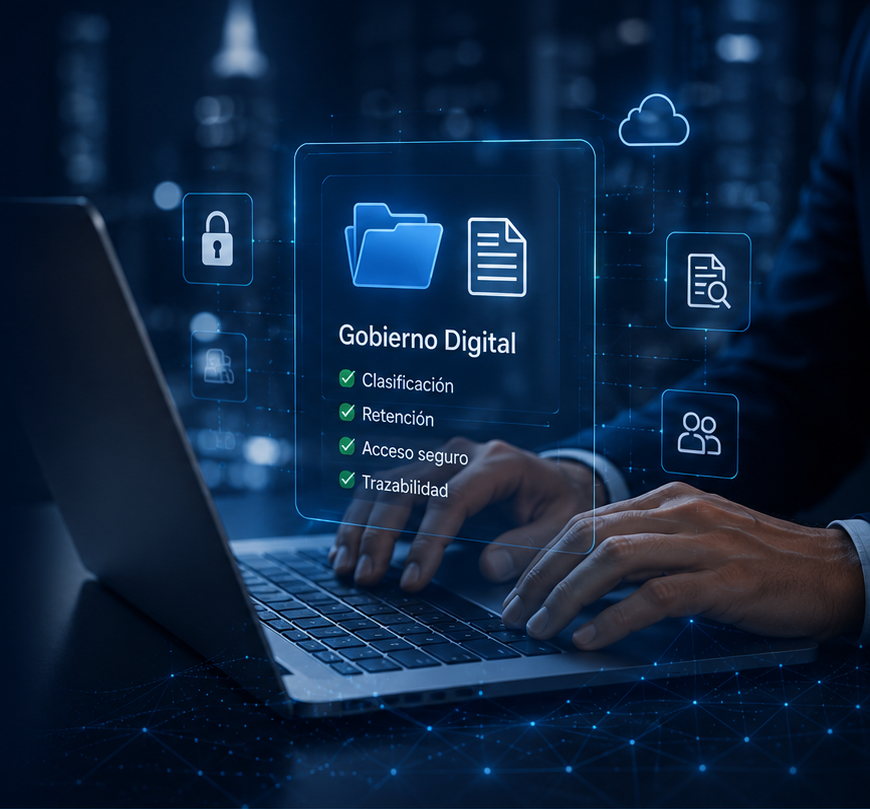 Gobierno digital, gestión documental y protección de información