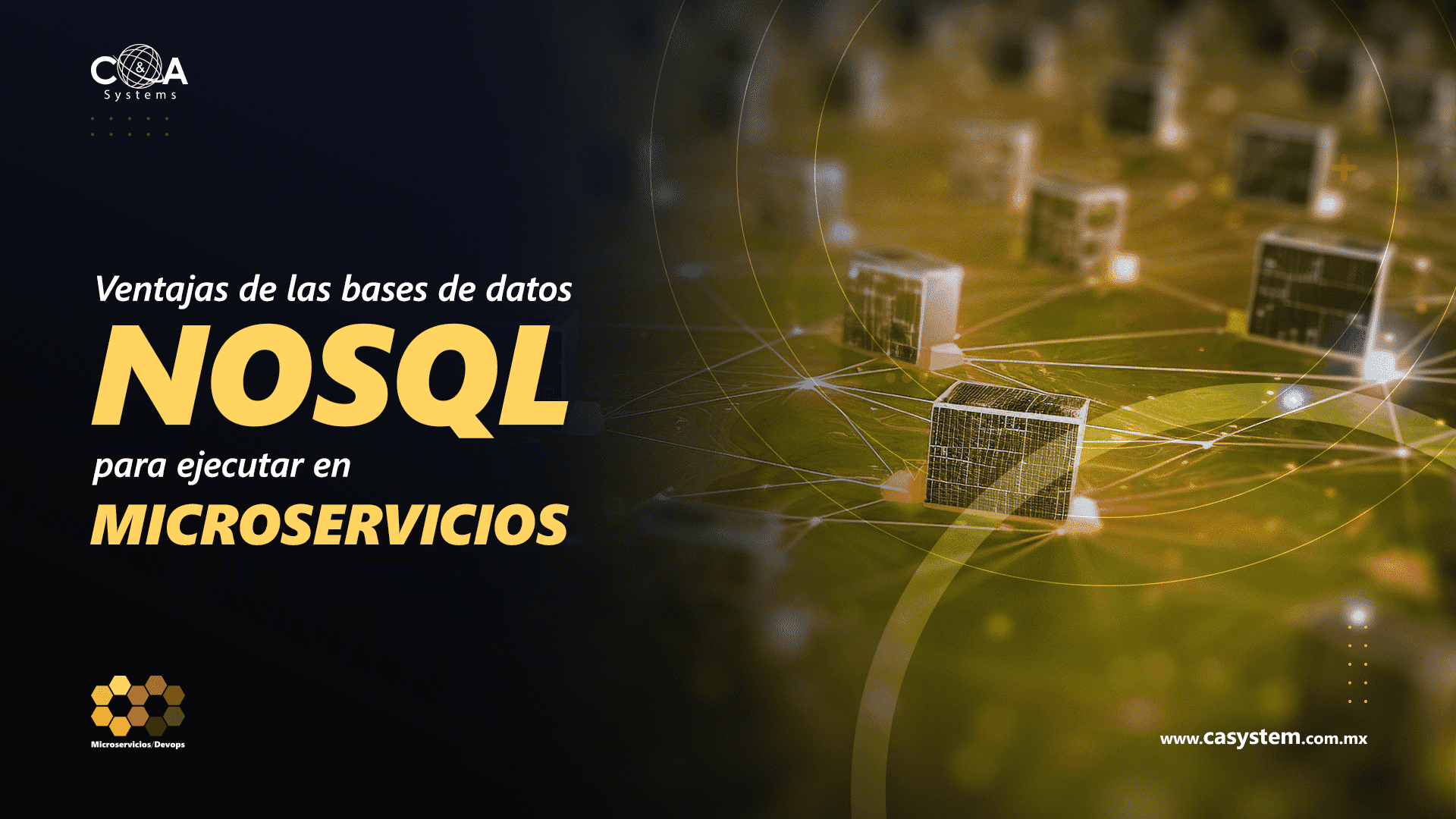 Ventajas de las bases de datos NOSQL para ejecutar Microservicios