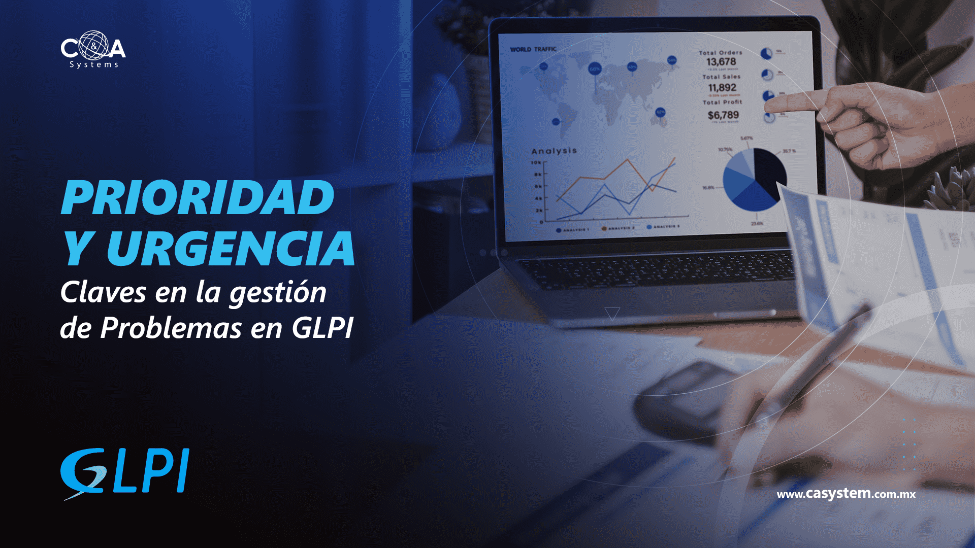 Gestiona problemas en GLPI considerando la prioridad y urgencia